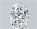 Natural Diamond 1.20 Carats, Oval with  Cut, F Color, VS2 Clarity and Certified by GIA