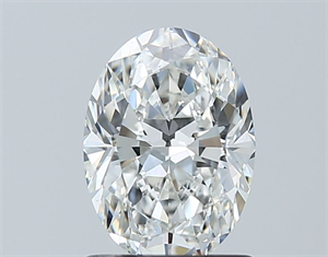 Picture of Natural Diamond 1.20 Carats, Oval with  Cut, F Color, VS2 Clarity and Certified by GIA