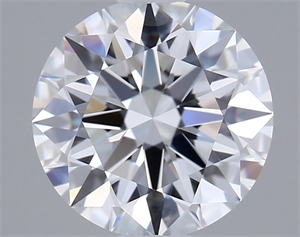 Picture of Lab Grown Diamond 1.05 Carats, Round with Ideal Cut, D Color, VVS1 Clarity and Certified by IGI