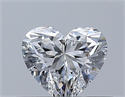 Natural Diamond 0.33 Carats, Heart with  Cut, D Color, VS1 Clarity and Certified by GIA