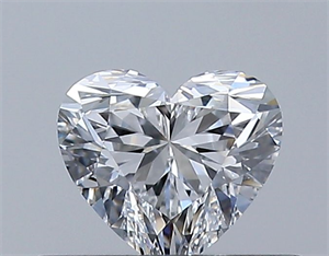 Picture of Natural Diamond 0.33 Carats, Heart with  Cut, D Color, VS1 Clarity and Certified by GIA