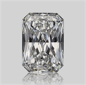 Natural Diamond 1.01 Carats, Radiant with  Cut, F Color, VVS1 Clarity and Certified by GIA