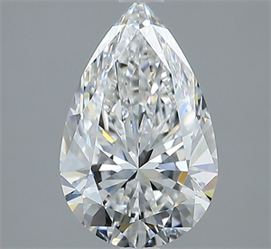 Picture of Natural Diamond 1.80 Carats, Pear with  Cut, E Color, SI1 Clarity and Certified by GIA
