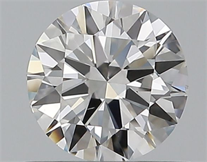 Picture of Natural Diamond 0.50 Carats, Round with Excellent Cut, E Color, VS2 Clarity and Certified by GIA