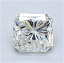 Diamante Natural 5.02 quilates, Radiante , Color J, claridad SI2 y certificado GIA