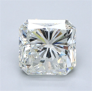 Foto Diamante Natural 5.02 quilates, Radiante , Color J, claridad SI2 y certificado GIA de