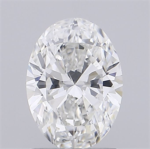 Picture of Natural Diamond 1.21 Carats, Oval with  Cut, G Color, VS2 Clarity and Certified by GIA