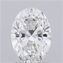 Natural Diamond 1.21 Carats, Oval with  Cut, G Color, VS2 Clarity and Certified by GIA