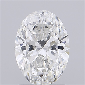 Picture of Natural Diamond 1.21 Carats, Oval with  Cut, G Color, VS2 Clarity and Certified by GIA