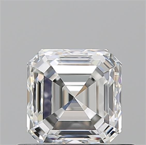 Picture of Natural Diamond 0.70 Carats, Asscher with  Cut, H Color, VVS1 Clarity and Certified by GIA