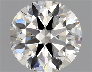 Picture of Natural Diamond 0.85 Carats, Round with Excellent Cut, I Color, IF Clarity and Certified by GIA