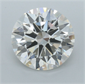 Lab Grown Diamond 7.03 Carats, Round with Ideal Cut, G Color, VVS2 Clarity and Certified by IGI