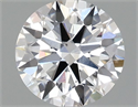 Lab Grown Diamond 0.97 Carats, Round with Ideal Cut, E Color, VS1 Clarity and Certified by IGI