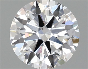Picture of Lab Grown Diamond 0.97 Carats, Round with Ideal Cut, E Color, VS1 Clarity and Certified by IGI