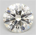Diamante Natural 0.71 quilates, Redondo , Color K, claridad VS2 y certificado GIA