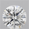 Lab Grown Diamond 3.10 Carats, Round with Ideal Cut, E Color, VS1 Clarity and Certified by IGI