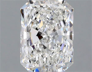 Picture of Natural Diamond 1.00 Carats, Radiant with  Cut, F Color, SI2 Clarity and Certified by GIA