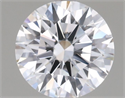 Del inventario de diamantes de laboratorio, 1.03 quilates, Redondo , Color D, claridad VVS2 y certificado IGI