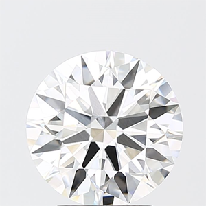 Picture of Lab Grown Diamond 3.02 Carats, Round with Excellent Cut, F Color, VVS2 Clarity and Certified by IGI