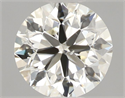 Diamante Natural 0.80 quilates, Redondo , Color J, claridad SI1 y certificado IGI