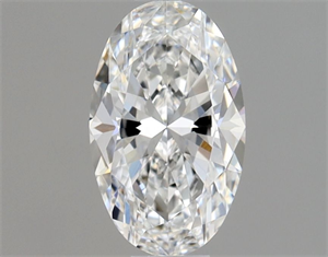 Picture of Natural Diamond 0.50 Carats, Oval with  Cut, E Color, VVS1 Clarity and Certified by GIA