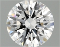Lab Grown Diamond 1.05 Carats, Round with Ideal Cut, E Color, VS1 Clarity and Certified by IGI