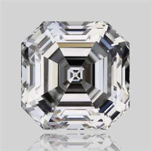Picture of Natural Diamond 1.01 Carats, Asscher with  Cut, F Color, VVS1 Clarity and Certified by GIA