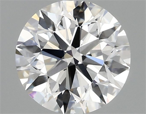 Picture of Lab Grown Diamond 1.48 Carats, Round with Excellent Cut, E Color, VS1 Clarity and Certified by IGI