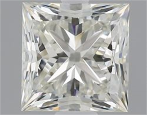 Foto Diamante Natural 0.90 quilates, Princesa , Color K, claridad VVS2 y certificado GIA de