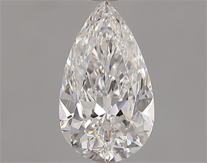 Foto Diamante Natural 0.70 quilates, De pera , Color E, claridad SI1 y certificado GIA de