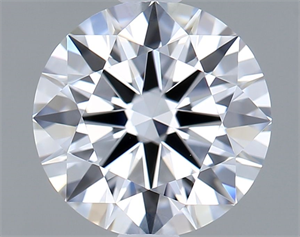 Picture of Lab Grown Diamond 1.41 Carats, Round with Ideal Cut, E Color, VVS2 Clarity and Certified by IGI