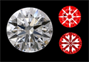 Diamante Natural 0.71 quilates, Redondo , Color D, claridad SI1 y certificado GIA