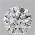 Diamante Natural 2.38 quilates, Redondo , Color I, claridad VVS1 y certificado GIA