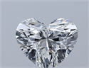 Natural Diamond 0.52 Carats, Heart with  Cut, E Color, SI1 Clarity and Certified by GIA