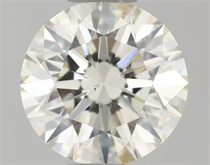 Picture of Natural Diamond 0.70 Carats, Round with Excellent Cut, M Color, SI2 Clarity and Certified by GIA