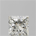 Natural Diamond 1.01 Carats, Princess with  Cut, J Color, VS1 Clarity and Certified by GIA