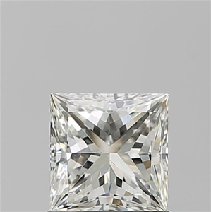 Picture of Natural Diamond 1.01 Carats, Princess with  Cut, J Color, VS1 Clarity and Certified by GIA
