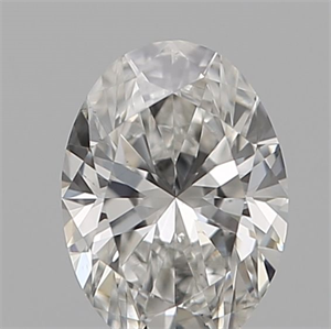 Foto Diamante Natural 0.18 quilates, Ovalado , Color F, claridad VS2 y certificado GIA de