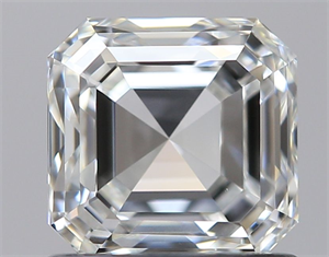 Foto Diamante Natural 1.01 quilates, Asscher , Color I, claridad VS1 y certificado GIA de