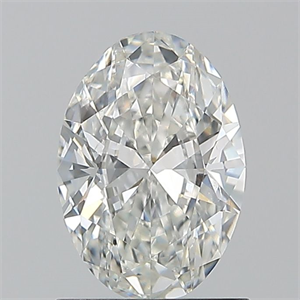 Picture of Natural Diamond 1.01 Carats, Oval with  Cut, G Color, VS2 Clarity and Certified by GIA