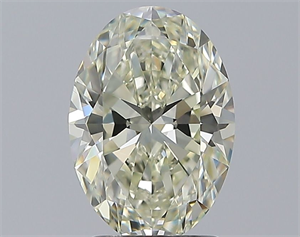 Foto Diamante Natural 2.01 quilates, Ovalado , Color M, claridad SI1 y certificado GIA de