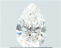 Natural Diamond 0.31 Carats, Pear with  Cut, E Color, VVS1 Clarity and Certified by GIA