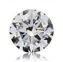 Natural Diamond 0.90 Carats, Round with Very Good Cut, F Color, SI1 Clarity and Certified by GIA