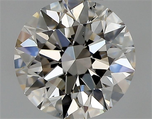 Picture of Natural Diamond 0.40 Carats, Round with Excellent Cut, J Color, SI1 Clarity and Certified by GIA