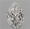 Diamante Natural 0.14 quilates, marqués , Color E, claridad SI1 y certificado IGI