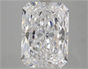 Diamante Natural 4.21 quilates, Radiante , Color D, claridad SI2 y certificado GIA
