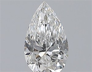 Picture of Natural Diamond 0.47 Carats, Pear with  Cut, E Color, SI1 Clarity and Certified by GIA