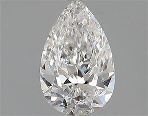 Picture of Natural Diamond 0.50 Carats, Pear with  Cut, E Color, SI1 Clarity and Certified by GIA
