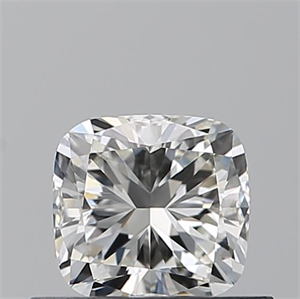 Picture of Natural Diamond 0.51 Carats, Cushion with  Cut, I Color, VVS2 Clarity and Certified by GIA