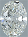 Diamante Natural 1.80 quilates, Ovalado , Color H, claridad VS1 y certificado GIA